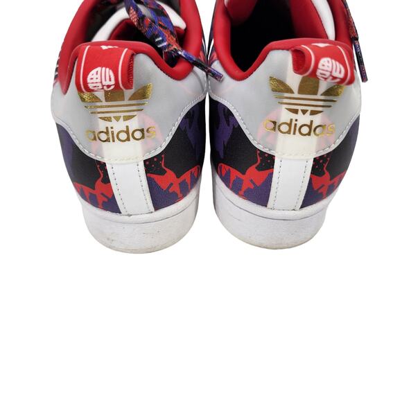 ADIDAS Originals Superstar J 2021 Year Of The Ox Camo Women's Size 8.5 Sneakers - Picture 3 of 7